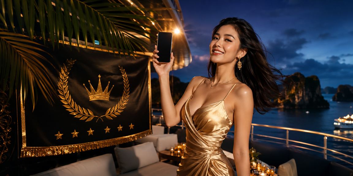 Cảnh Vịnh Hạ Long nhìn từ resort cao cấp với không khí VIP và sự kiện thưởng trực tuyến